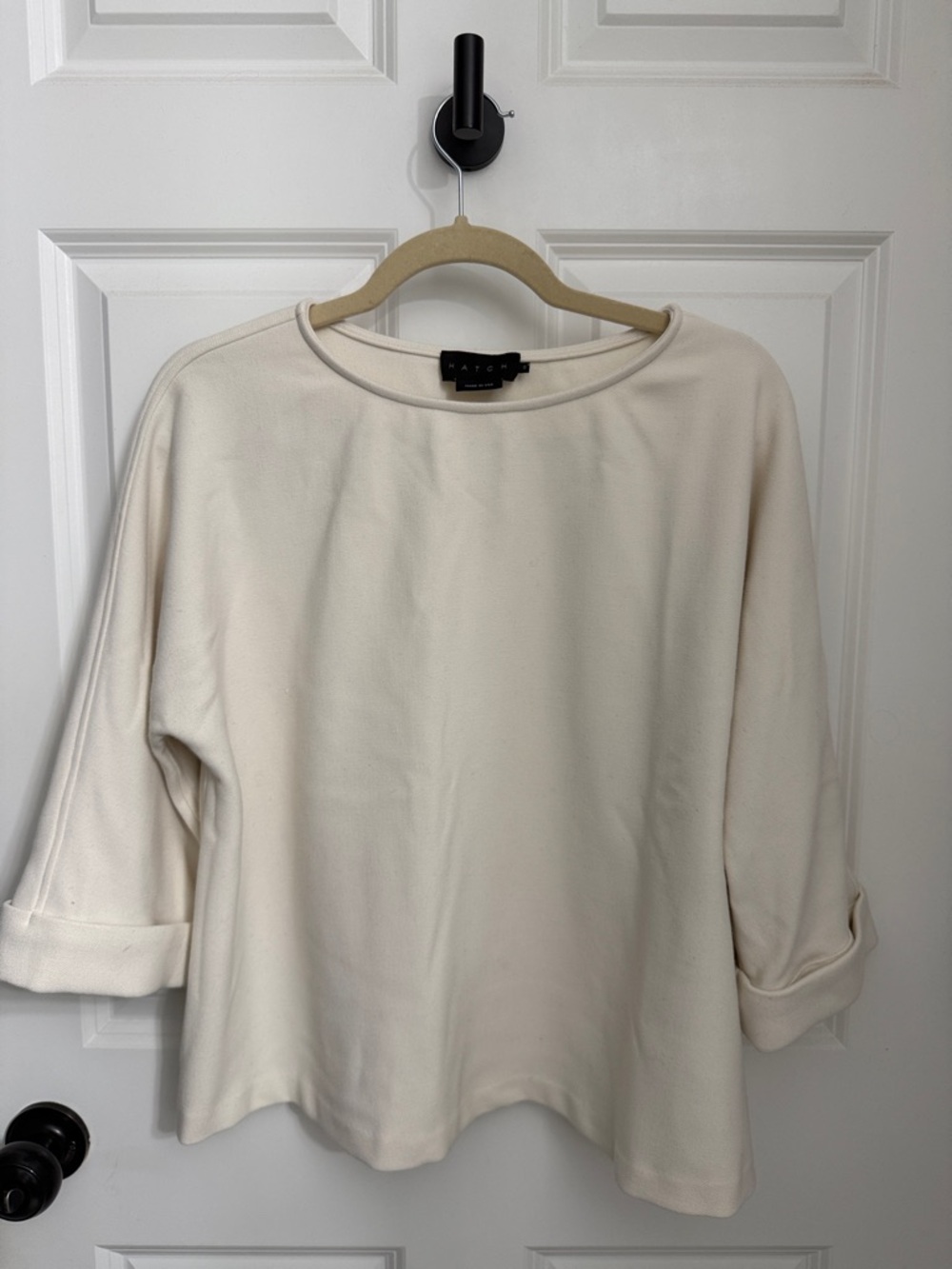Hatch Sam pullover white Ivory Long Sleeve 0 / small